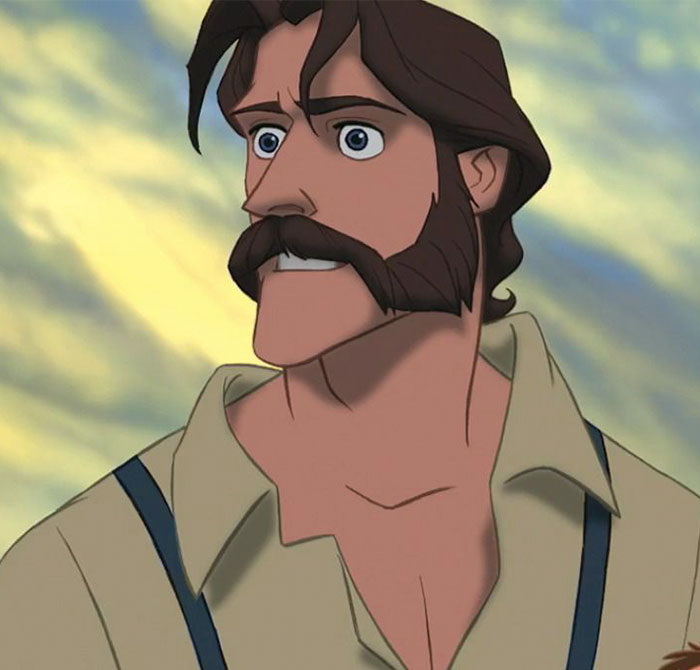 Tarzan's father, John.