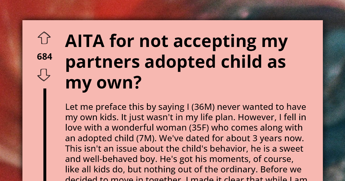 Man Gets Berated For Not Wanting To Be a Father Figure to the Child of the Woman He Claims He's In Love With