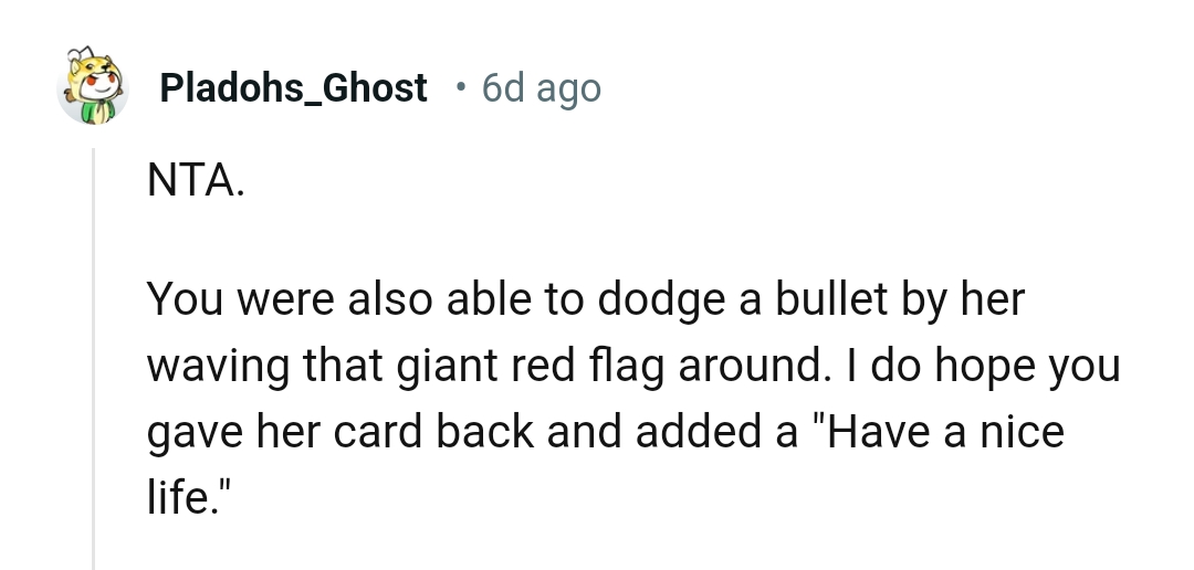 The OP has been able to dodge a bullet