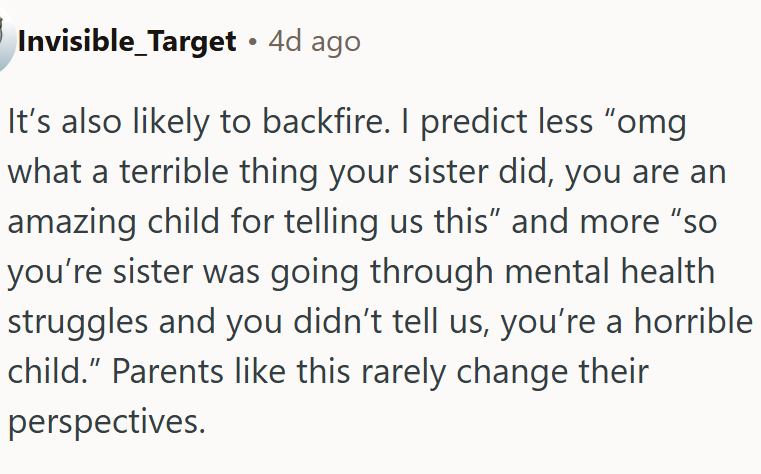 Parents Like This Rarely Change Their Perspectives