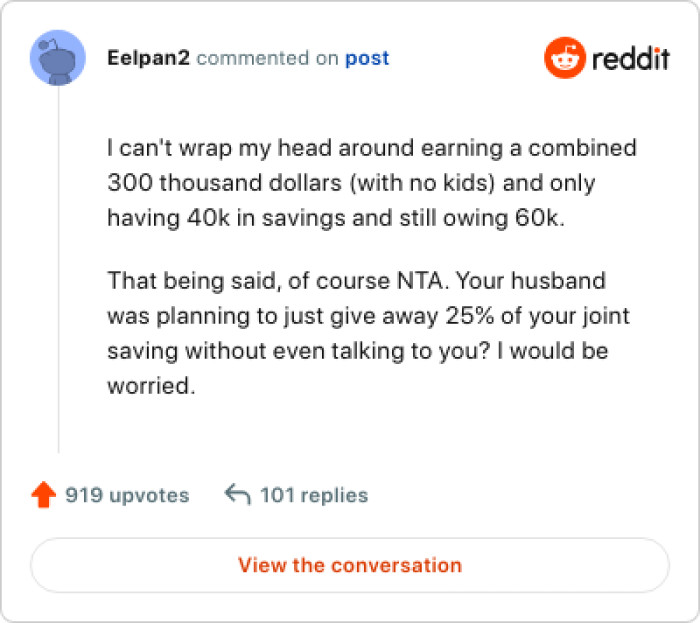 This Redditor can't wrap their head around it