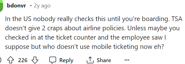 I mean, at this point, it is what it is, though, as long as it meets all the requirements.