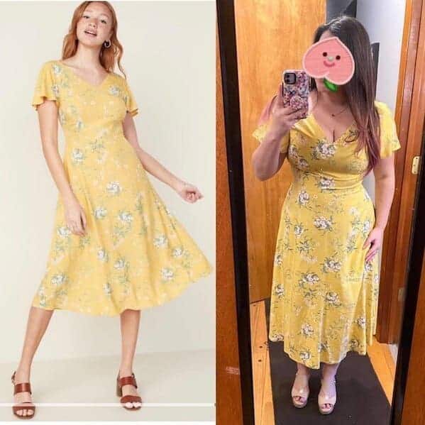 3. “When you’re 5’1” but still think it will look the same on you as it does on the model…”