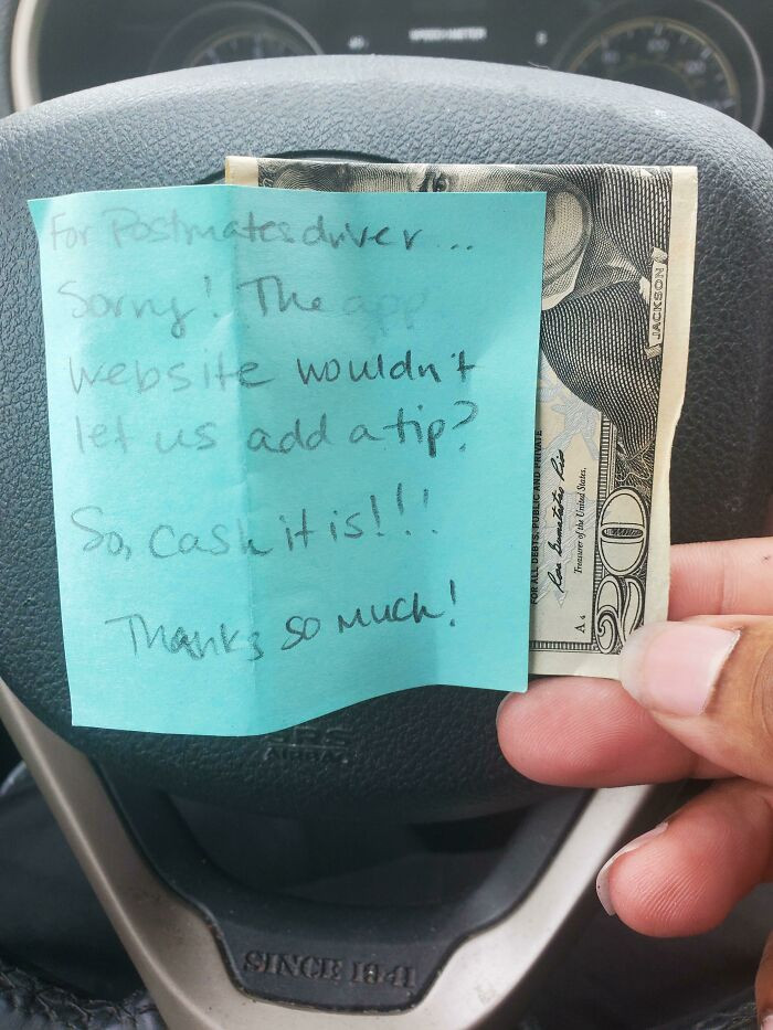 23. Thankful for this type of customer.