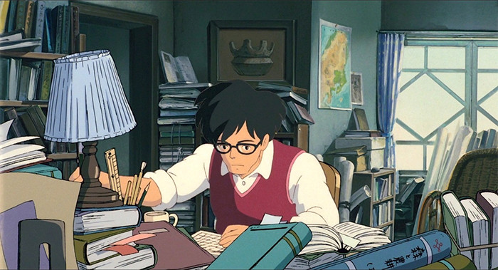 The house features the father’s study room