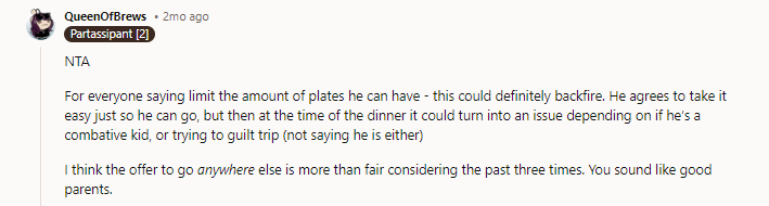 If you limit the number of plates, a teenage boy will take it as a personal challenge to his engineering skills.