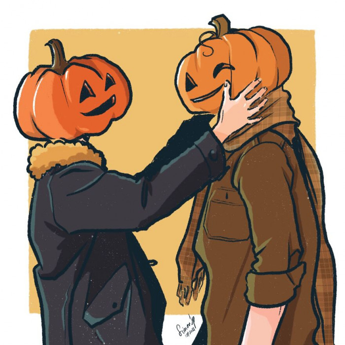 14. Time for a little Halloween costume switch