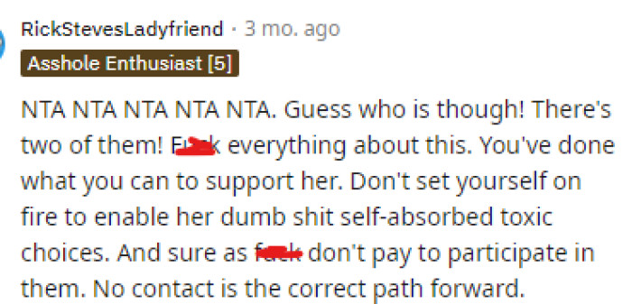 Some people were really passionate about their opinions on this, and they were all on OP's side, stating that their sister and husband are the AHs here.