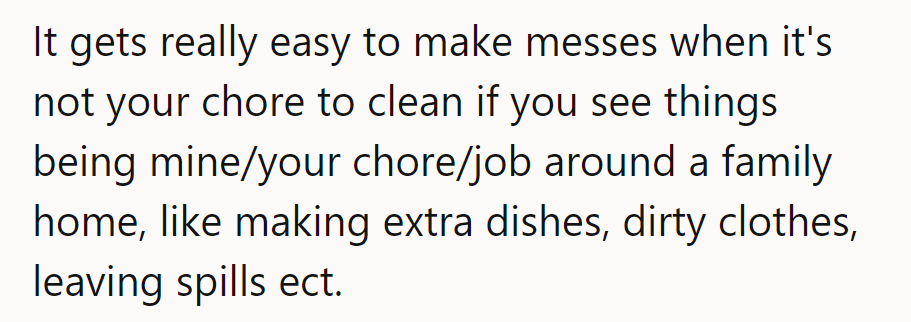 Forgetful about messes? Time for a chore refresher!