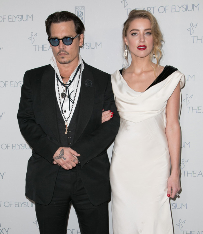 1. Johnny Depp and Amber Heard