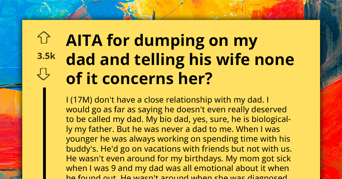 Son In Emotional Pain Shuts Down Stepmom Over Dad's Neglect, Sparks Drama Within Blended Family