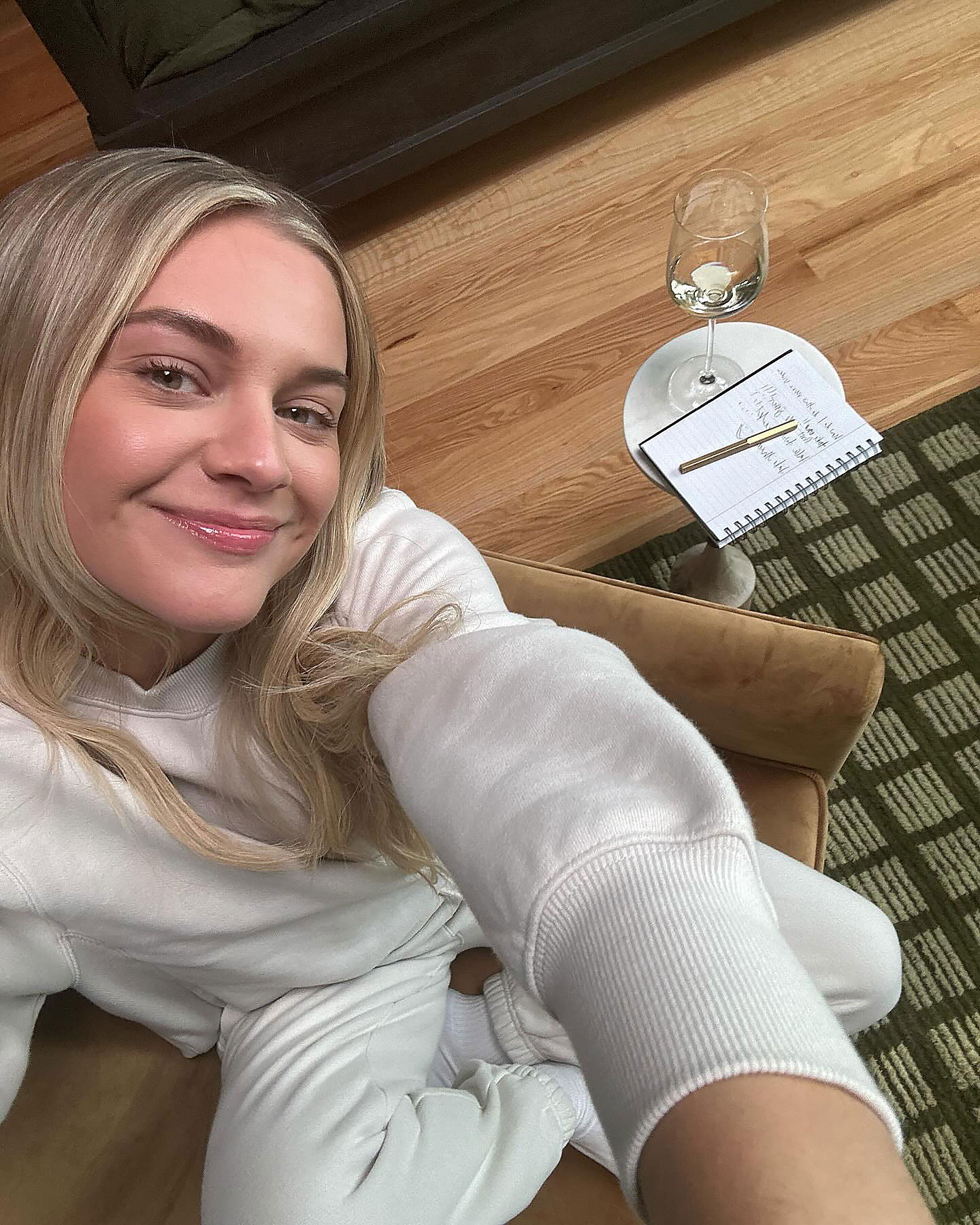 30. Kelsea Ballerini decided to write down her thoughts