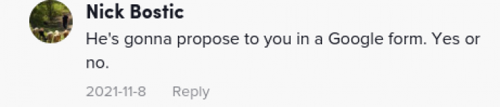 Now, whether or not this would really happen, I don't know. But honestly, she couldn't be mad about it.