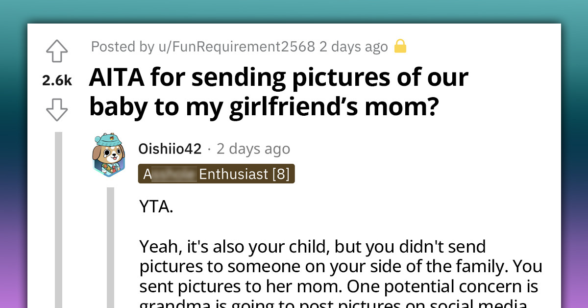 Man Sends Pictures Of His Baby To His Girlfriend's Mom, Gets Into Trouble After GF Found Out