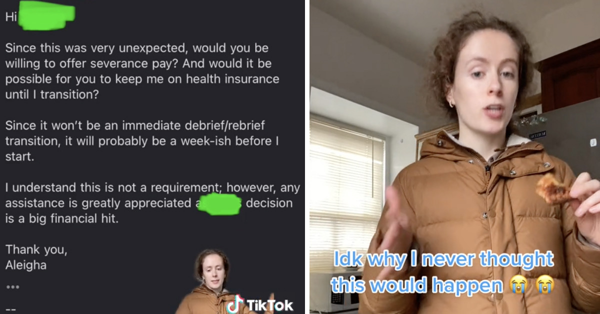 Woman Fired After Putting In Her Two Weeks' Notice Is Looking For Compensation, But People Don't Seem To Be On Her Side
