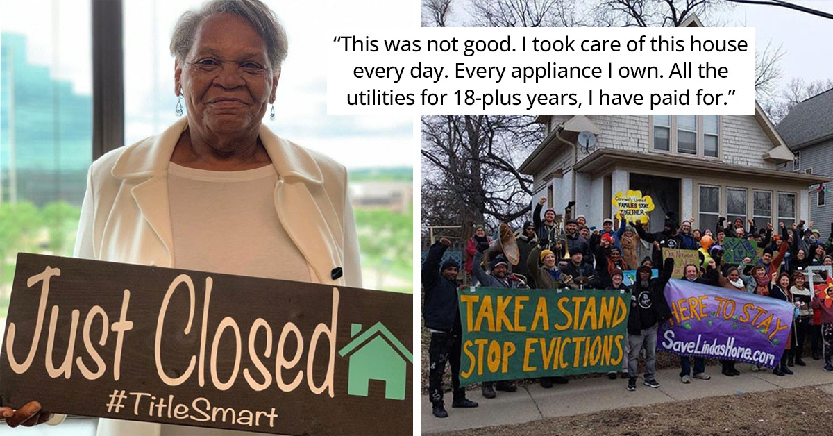 Neighbors Save A 70-Year-Old Woman From Going Homeless By Buying The House She Was Supposed To Be Evicted From