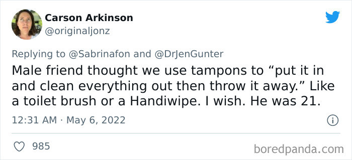 39. Like a toilet brush