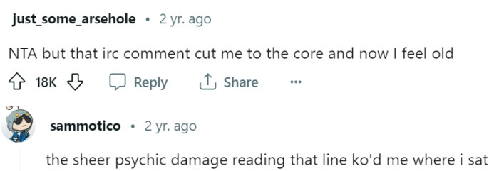 These Redditors joked about the IRC comment