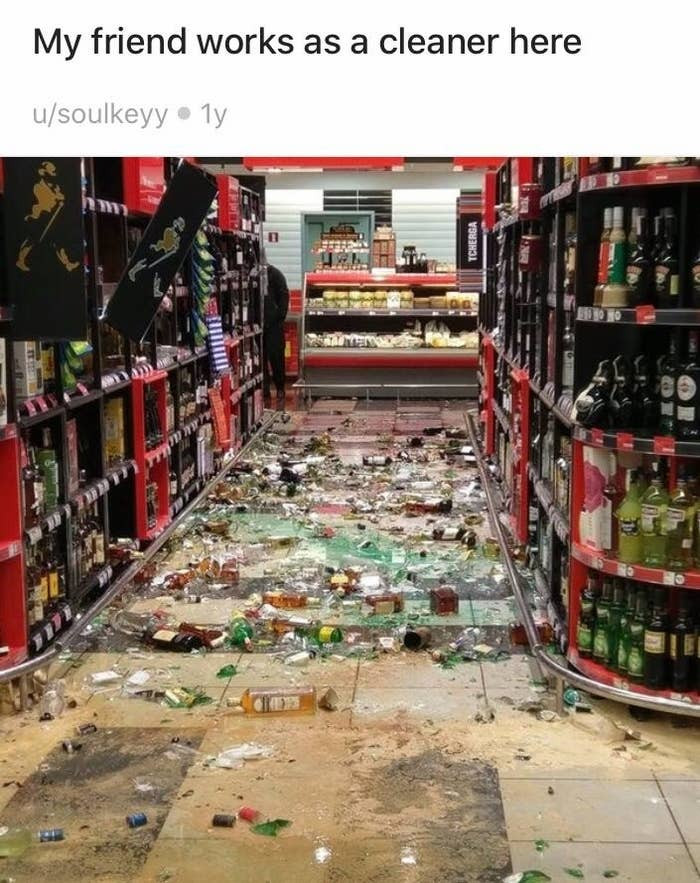 10. Sometimes, a job really tries to test your limits by pushing the worst in your direction