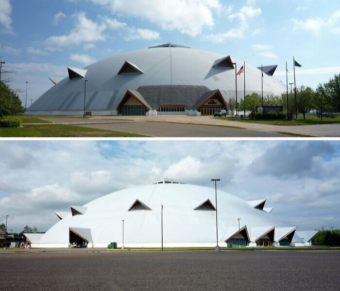 Superior Dome, Worlds Largest Wooden Dome, Marquette Michigan