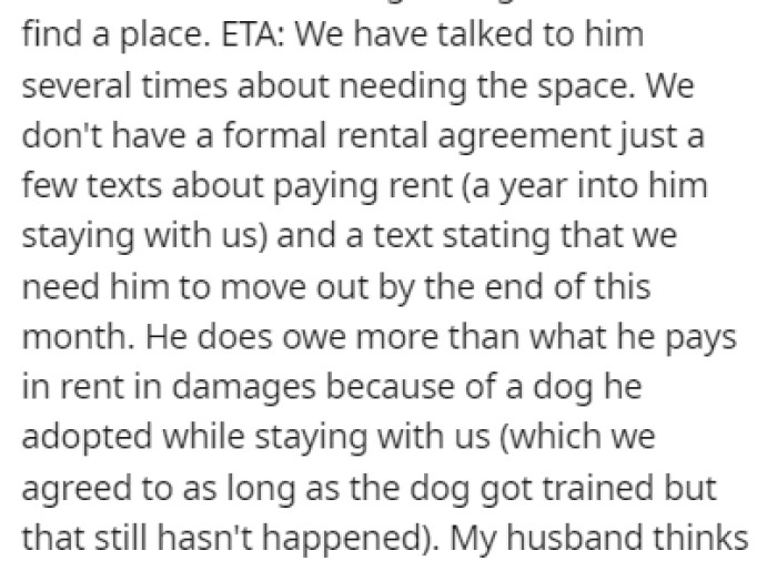 OP Provided Some More Information on the Situation After the Comments Got Flooded with Questions