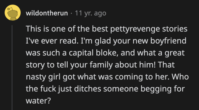 It was good that her former roommate was shamed out of campus before OP was forced to live another semester with her.