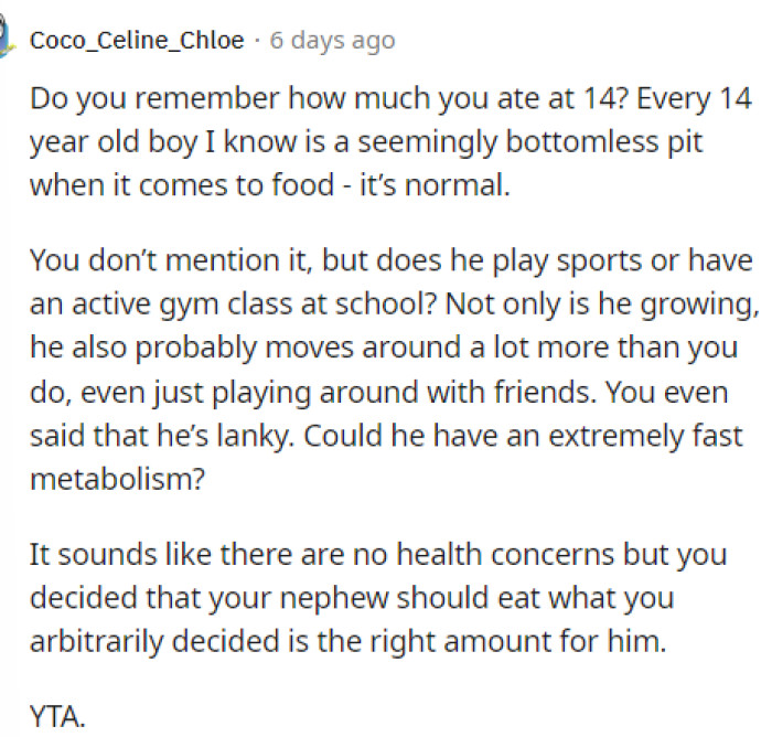 Safe to say that everyone seems to be on the same page about this because clearly that kid just wanted to eat.