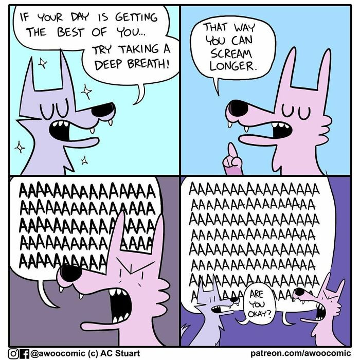 9. When they literally tell you how to scream