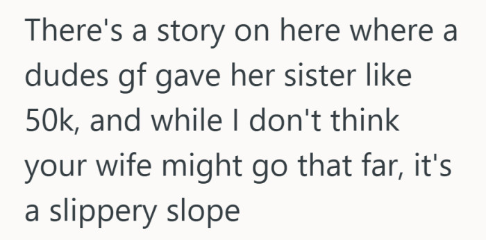 No one says it will get that wild, but the cautionary tale still lands.