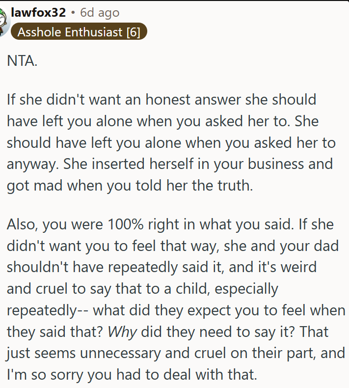 OP was 100% right.