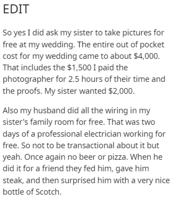 OP provided an update to the story with some more info