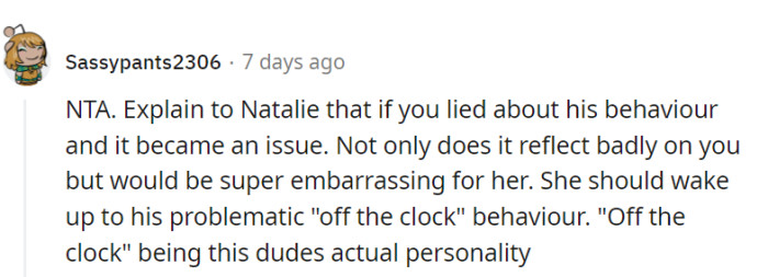Imagine covering up his behavior only for it to blow up later—not just embarrassing, but reputationally disastrous.