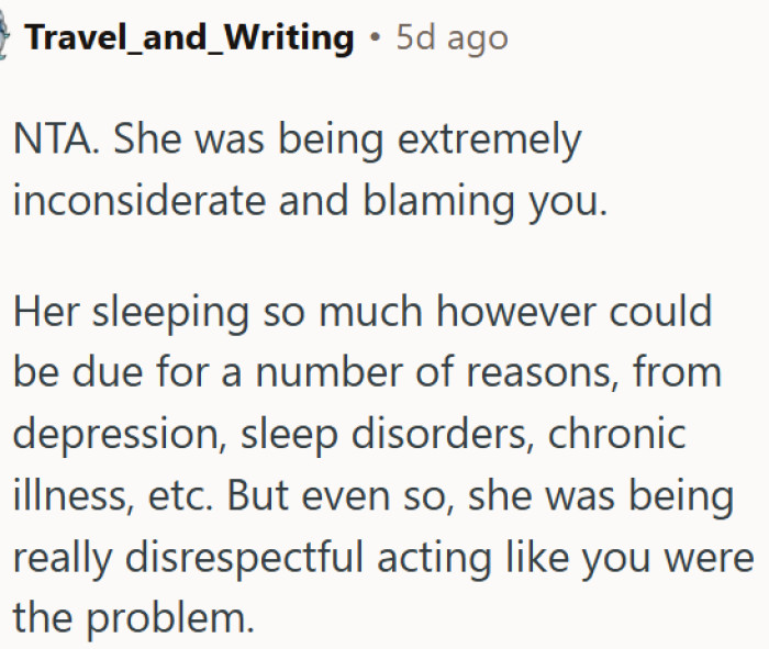 Being blamed for someone else's bad habits is never okay