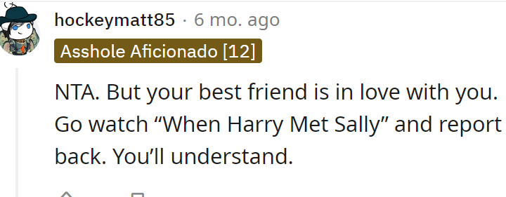 OP is still young and doesn't understand some things...