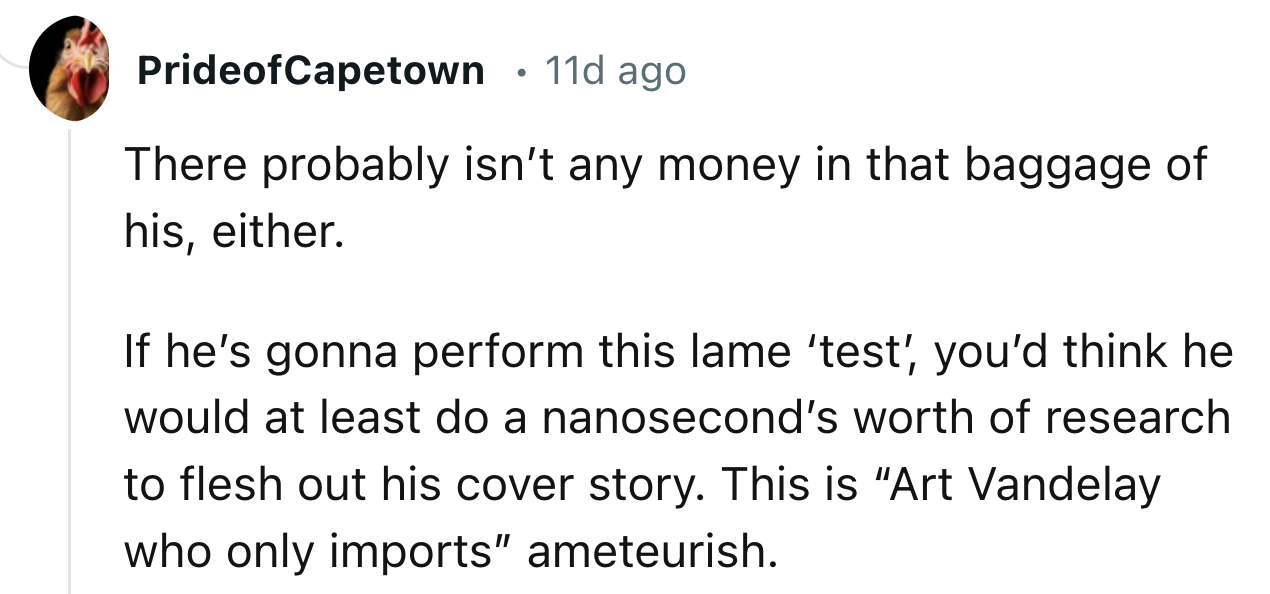 OP dodged a bullet. Hopefully, the next person that guy dates is as astute.