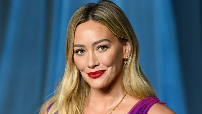 Hilary Duff during a podcast appearance, reflecting on Ashley Tisdale remarks