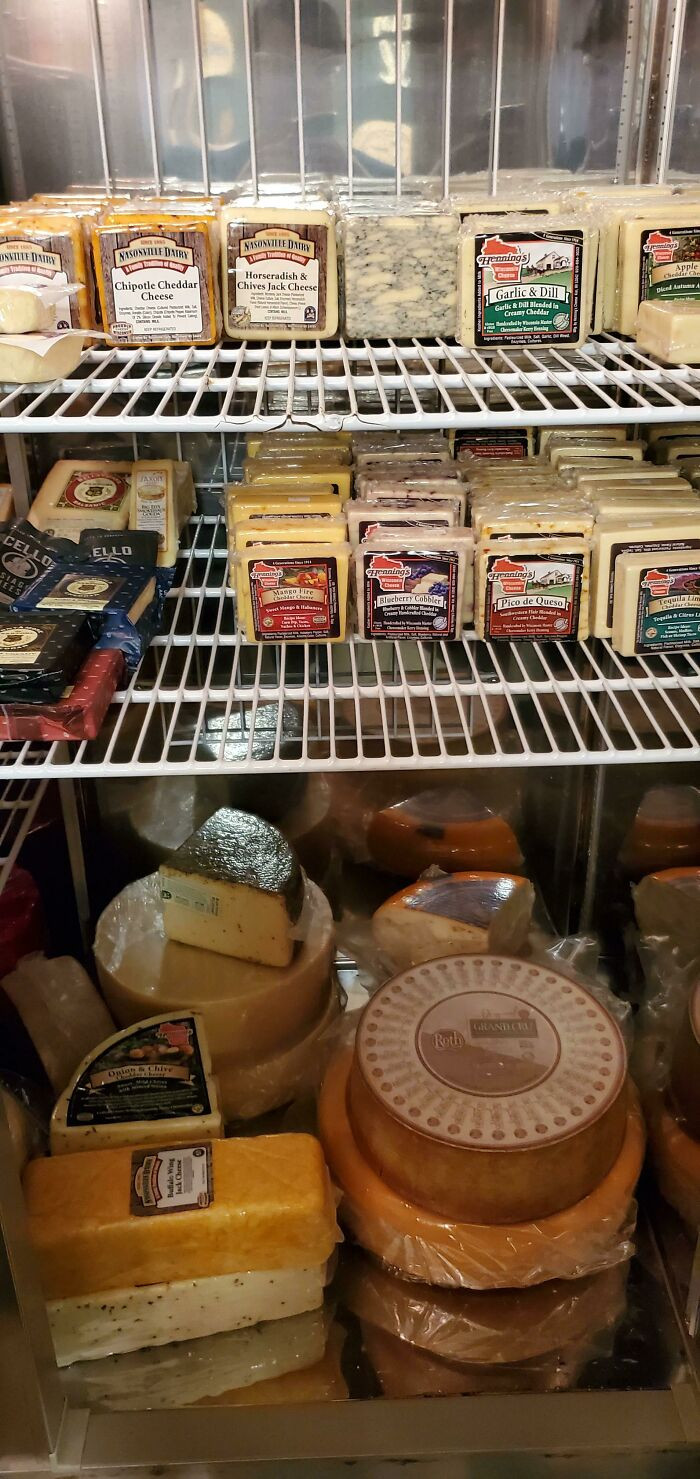 25. My Cheese Fridge Brings All The Boys To The Yard
