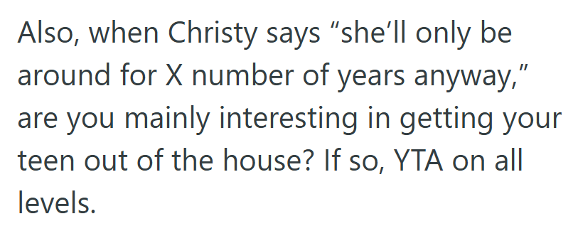 Nothing like a parenting debate that suddenly sounds like an eviction notice in disguise.