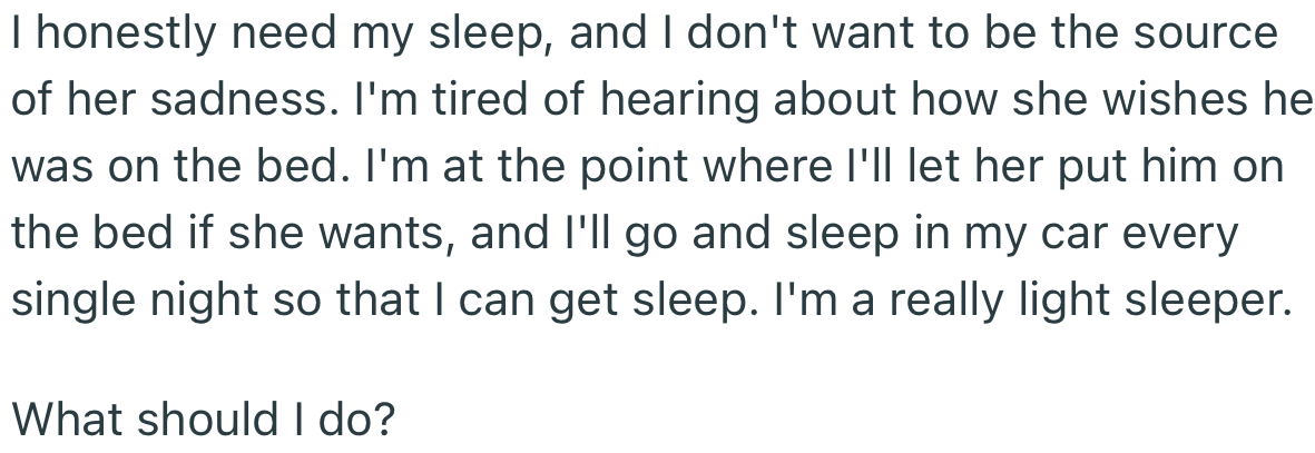 OP Decided to Give in to His Wife’s Demands, but with Consequences