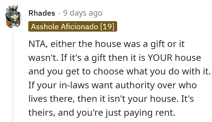 Gift house or rent-a-drama? The plot thickens faster than the mortgage payments!