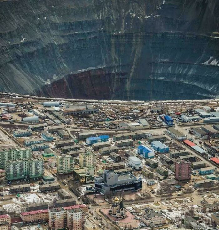 Mirny, Yakutia, Russia... welcome The The Diamond Mine