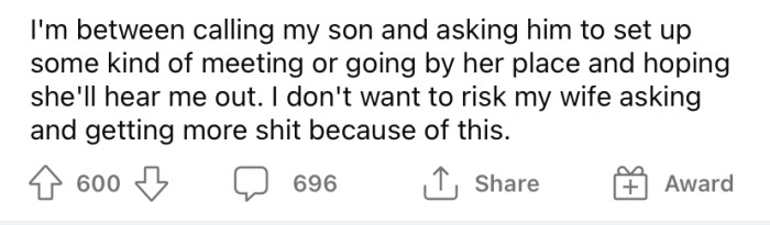 But he's unsure of the best way to go about it without making things worse.