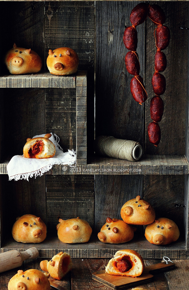 2. Squeal with delight at these chorizo cuties!