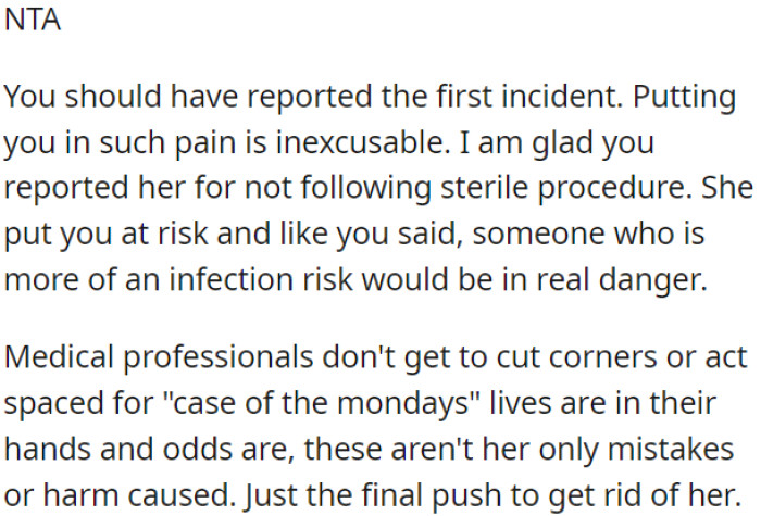 Medical professionals should maintain high standards.