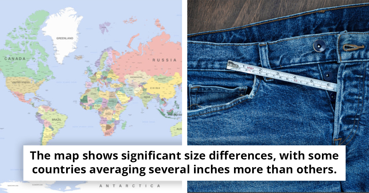 Explore the 2025 Global Penis Size Rankings on an Interactive Map, Unveiling the Country with the Largest Measurement