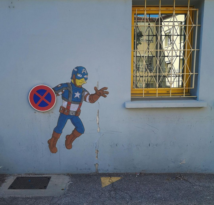 28. It's Captain America to the rescue