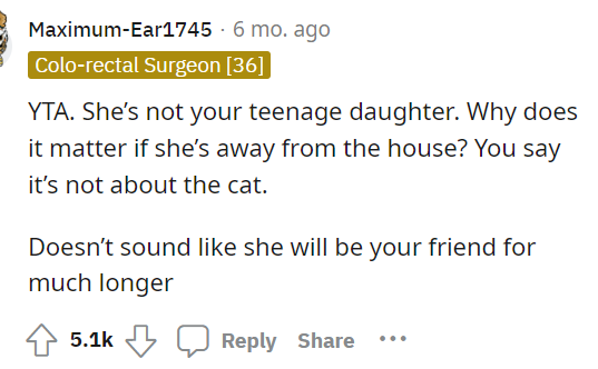 This is exactly what we were thinking because OP is not her mom, and if her roommate pays bills, then there's no issue.