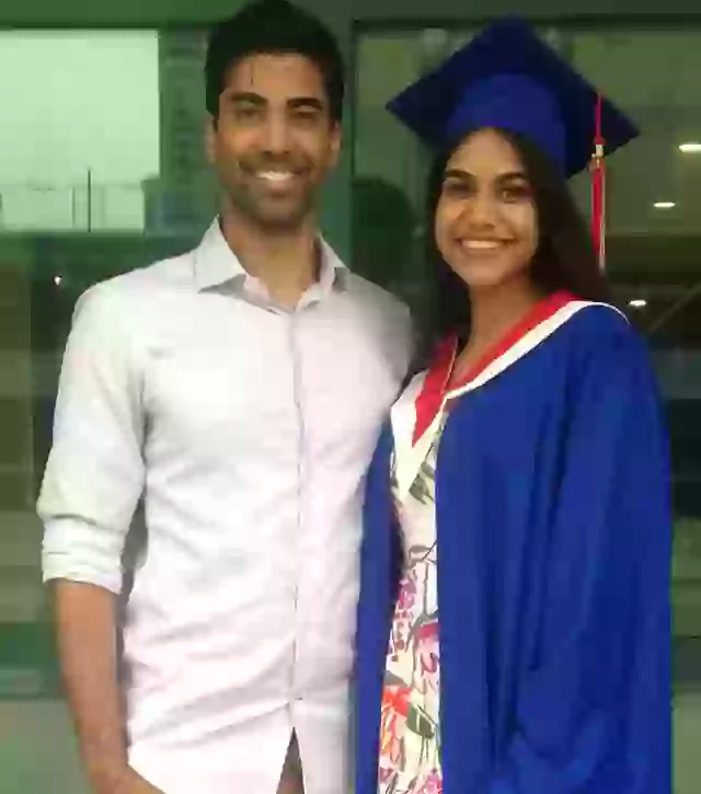 Raymond Shared a Heartfelt Instagram Post Celebrating His Little Sister’s High School Graduation.