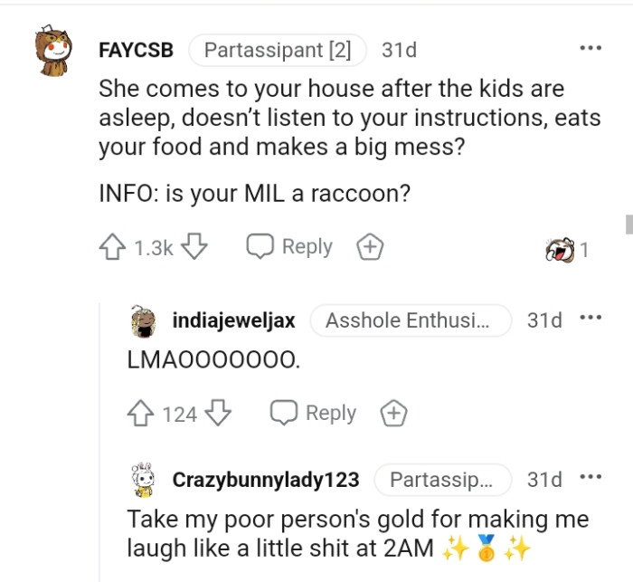 This is a very funny comment