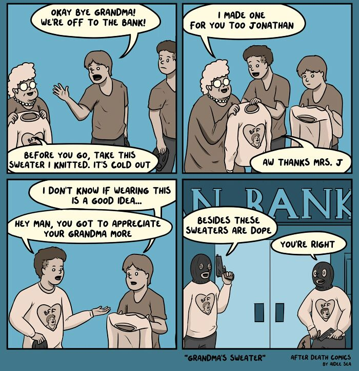 37. Grandma's Sweater